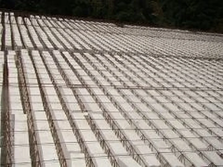 Laje Treliçada em obra atendida pela PP Painéis